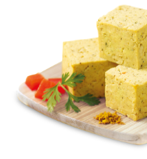 Photo d'un plateau de tofu